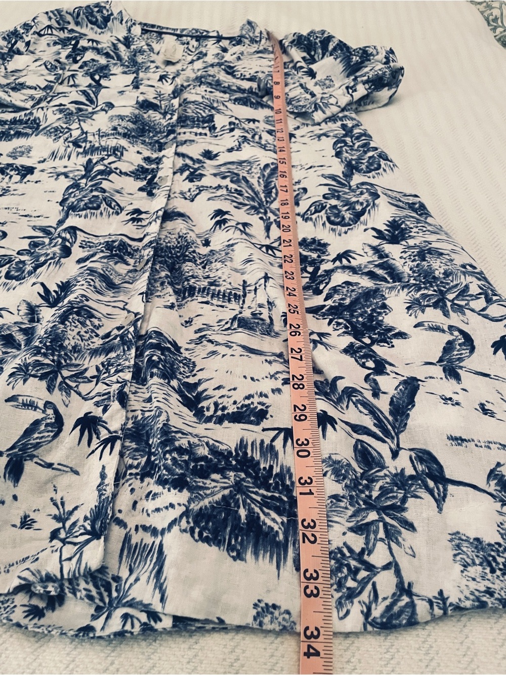 Joie Linen Button Front Dress with POCKETS. Size Small. Relaxed fit. - Picture 5 of 9